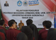 Pengurus Ormawa UNG 2024 Resmi Dilantik