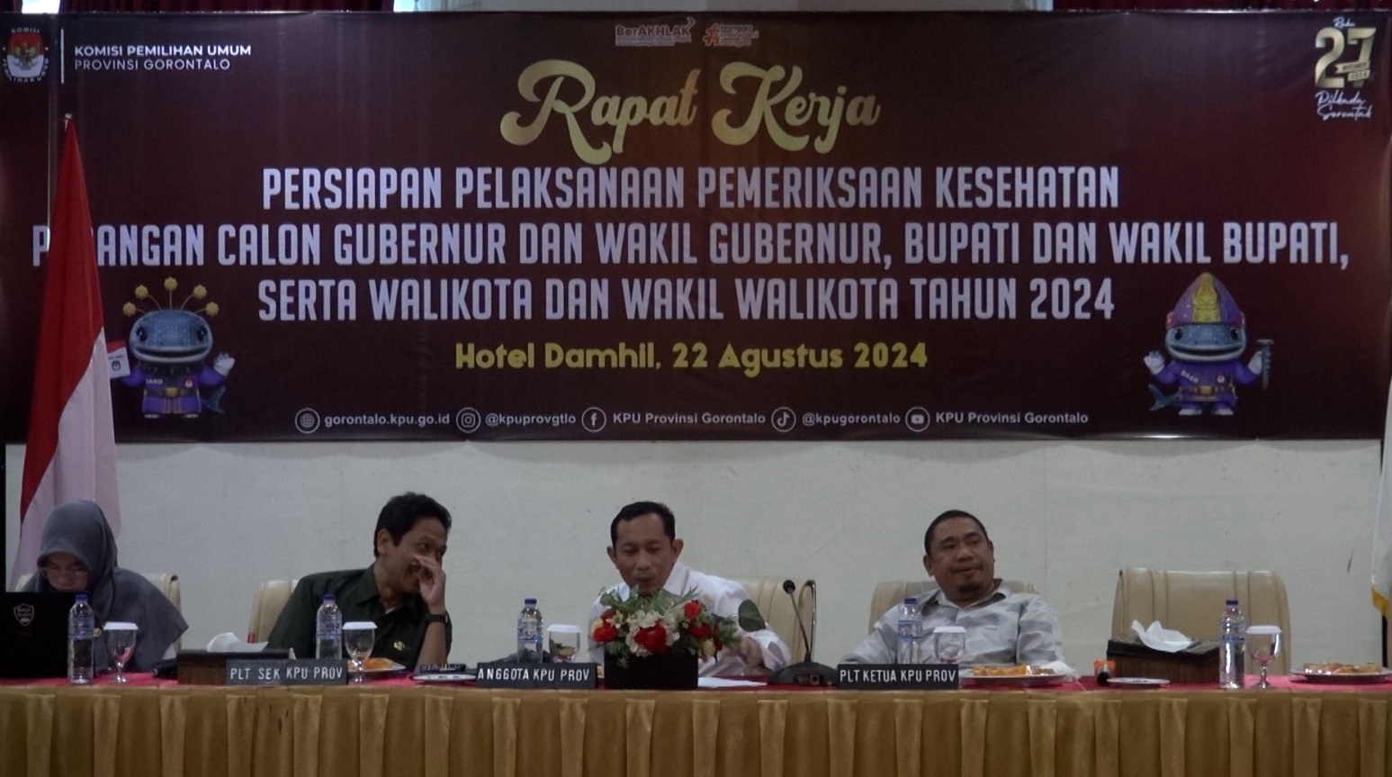Rapat-Kerja-Persiapan-Pemeriksaan-Kesehatan-KPU-Provinsi Gorontalo-dulohupa.id