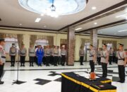 Kapolda Gorontalo Pimpin Sertijab Karo SDM dan Ka SPKT