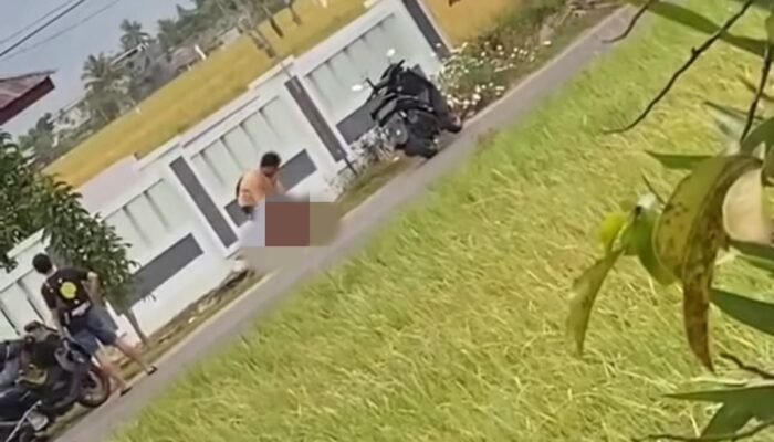 Viral Suami Aniaya Istri di Tepi Jalan Gorontalo, Pelaku Diringkus Polisi