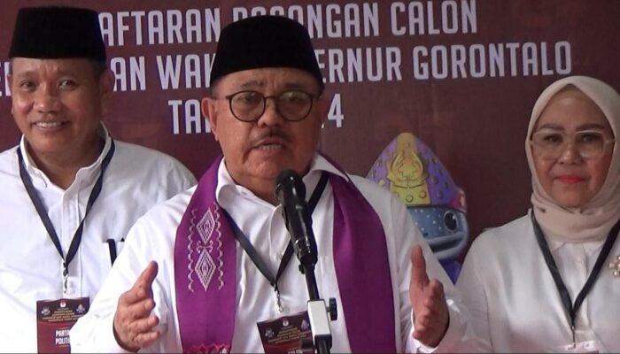 Bapaslon TULUS Optimis Menang Satu Putaran pada Pilgub Gorontalo