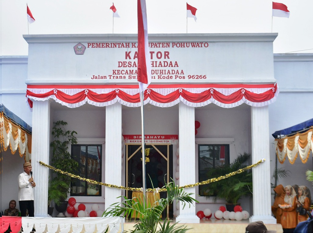 Kantor Desa Duhiadaa. 