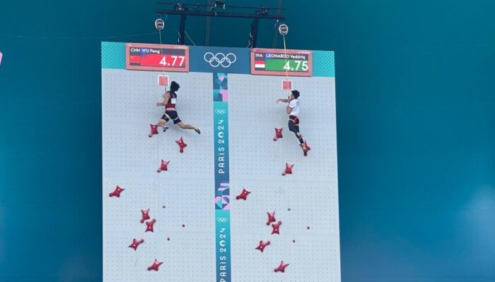 Atlet Panjat Tebing Sumbang Emas Pertama untuk Indonesia di Olimpiade Paris 2024