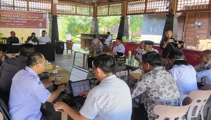 KPU Provinsi Gorontalo Gelar Rapat Koordinasi Terkait Pemutakhiran Data Pemilih