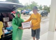 Dinas LHK Gorontalo Salurkan Bantuan Sembako untuk Korban Banjir