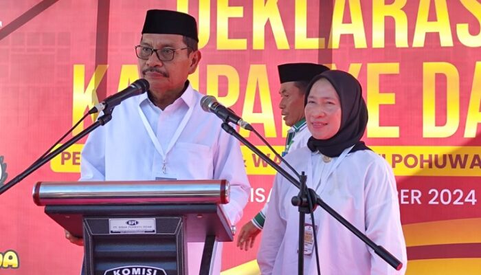 Hasil Undian KPU Pohuwato, Yusril M. Helingo – Fatmawaty Syarief Nomor Urut 1