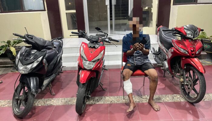 Residivis di Gorontalo Kembali Diringkus Polisi Usai Curi Tiga Motor
