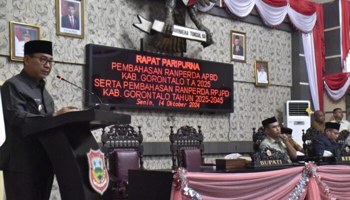 Pemkab Gorontalo Bersama DPRD Bahas APBD 2025 dan RPJPD 2025-2045