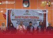 KPU Gorontalo Utara Sampaikan Jumlah Daftar Pemilih Sementara