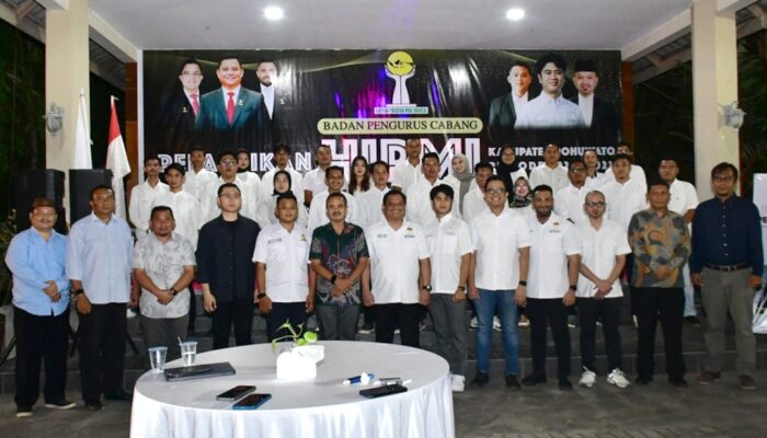 Iskandar Datau Harap HIPMI Berkontribusi untuk Kembangkan Perekonomian di Pohuwato