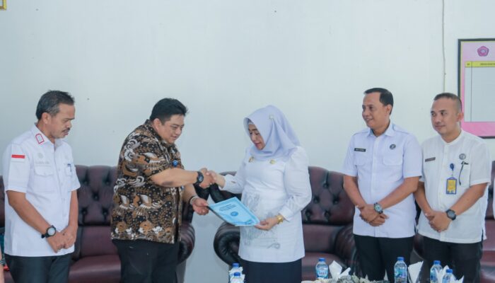 BNN RI Serahkan Dokumen Pembangunan Kantor BNN Pohuwato Vertikal