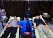 Hari Jadi Humas Polri Ke-73, Divhumas Polri Gelar Donor Darah Bersama Media