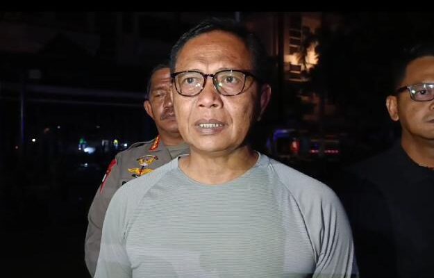 Penyebab Gedung Utama Polda Gorontalo Terbakar, Kapolda: kami masih Dalami
