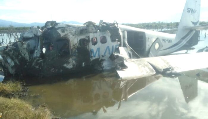 Pesawat SAM Air Jatuh di Gorontalo, 4 Orang Tewas