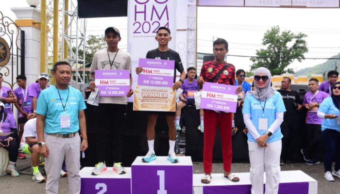Daftar Peraih Juara di Gorontalo Half Marathon 2024