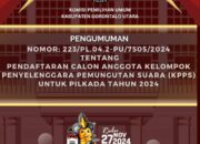 Syarat Pendaftaran Calon Anggota KPPS Pilkada Gorontalo Utara