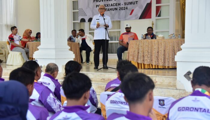PJ Gubernur Apresiasi atas Dedikasi Kontingen Gorontalo PON XXI Aceh-Sumut