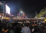 Indonesia vs Bahrain, Ribuan Warga Gorontalo Nobar di Persimpangan Jalan Eks Andalas