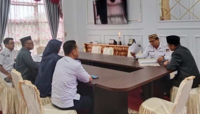 KPU Gorontalo Utara Serahkan Nama Calon PAW Pengganti Roni Imran