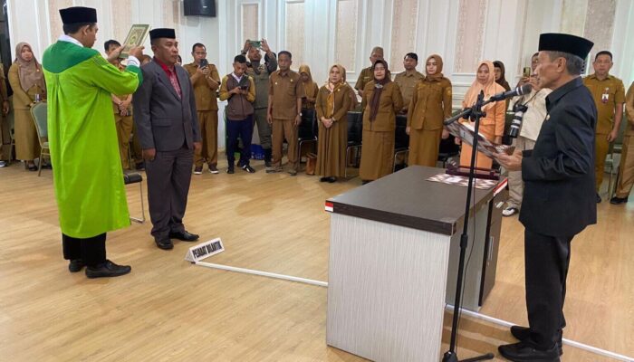 Haris S. Tome Dilantik Sebagai Pj. Sekda Kabupaten Gorontalo