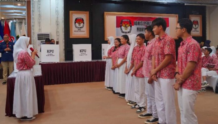 KPU Provinsi Gorontalo Edukasi Pemilih Pemula Terkait Pelaksanaan Pemungutan Suara