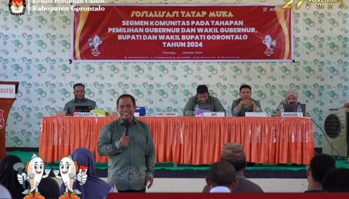 KPU Kabupaten Gorontalo Gencar Sosialisasikan Pilkada ke Pemilih Pemula hingga Lansia