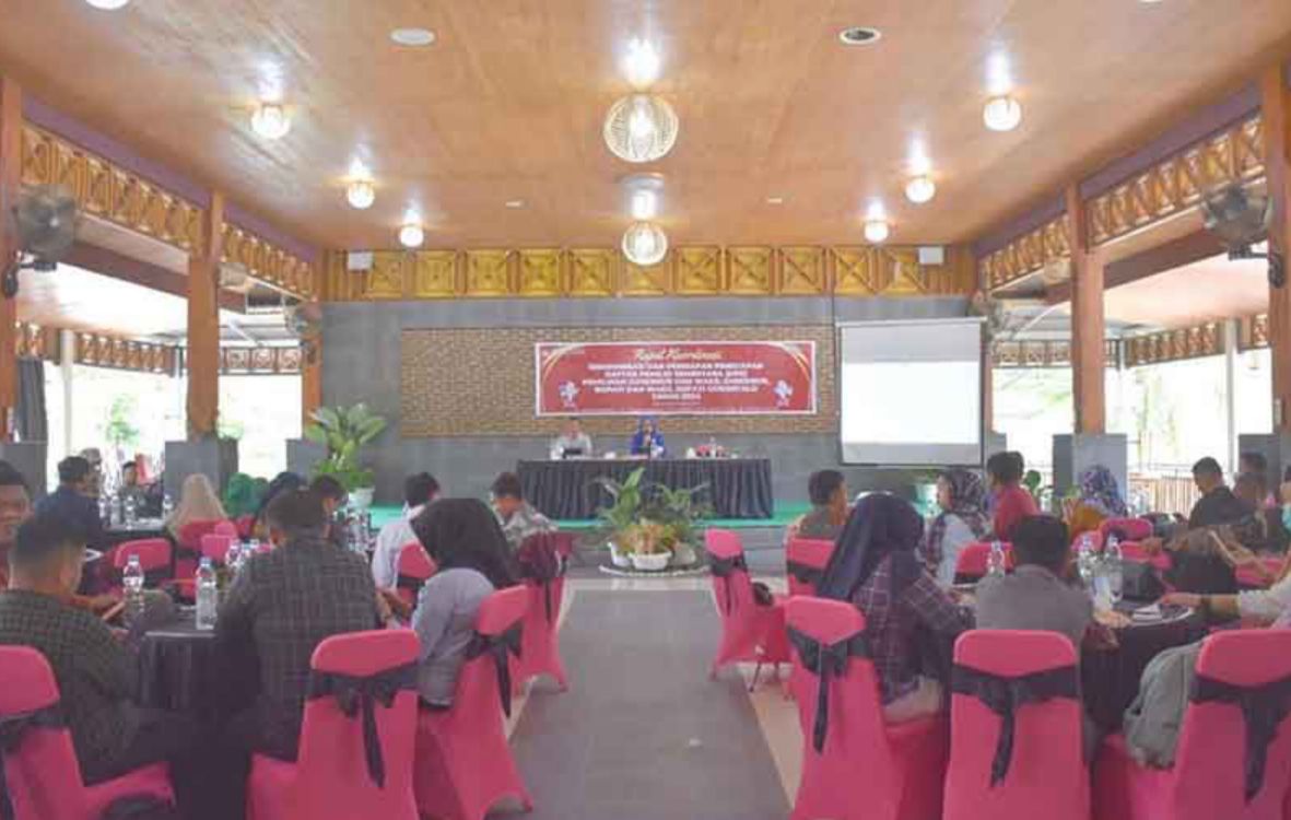 Rakor Persiapan Penetapan DPS Pilkada 2024