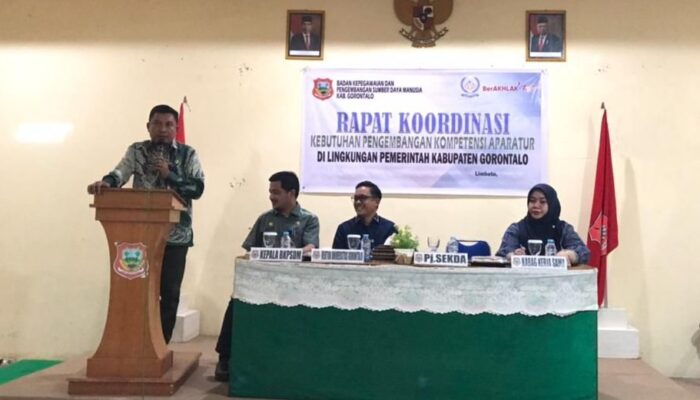 Pj. Sekda Kabupaten Gorontalo: Pola Pikir Adaptif Dibentuk agar ASN Siap Menghadapi Tantangan Modern