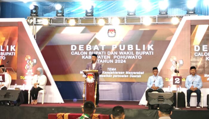 Ketua KPU Pohuwato Sebut Debat Jadi Sarana Sampaikan Visi Misi Paslon