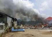 Kronologi Kebakaran 2 Rumah dan Kantor PDAM di Pohuwato