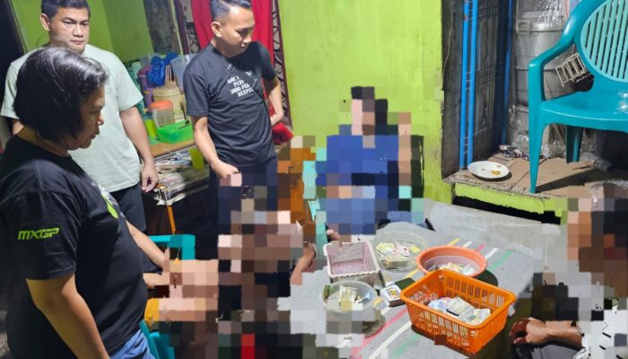 Tim Rajawali Gerebek Lokasi Judi Remi di Dungingi, 2 Oknum ASN Diringkus