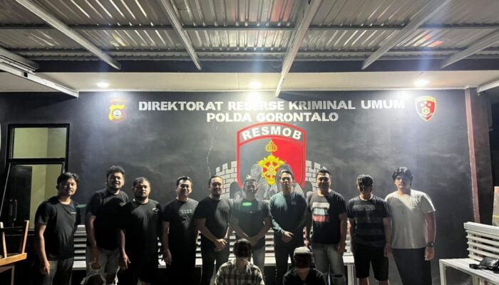 Resmob Polda Gorontalo Tangkap Bandar Togel, Omset Rp800 Ribu perhari