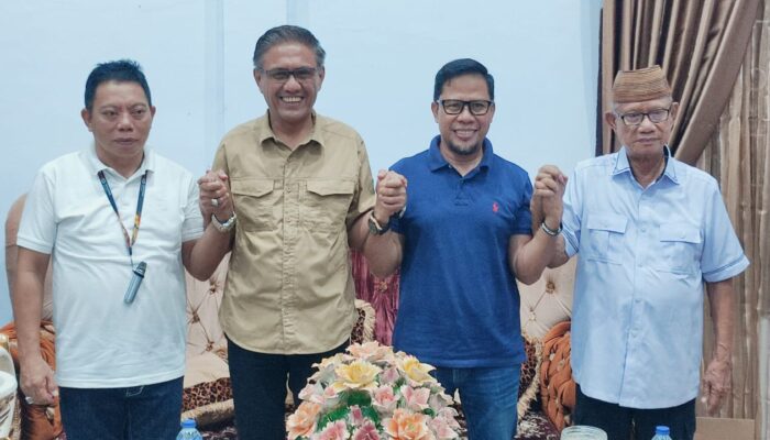 Ucapkan Selamat, Amran-Irwan Temui Ismet-Risman