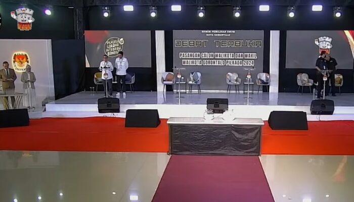 Debat Kedua Pilwako Gorontalo Tak Dihadiri Dua Paslon