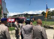 Satgas OMP Polda Gorontalo Patroli ke TPS Antisipasi Gangguan Keamanan