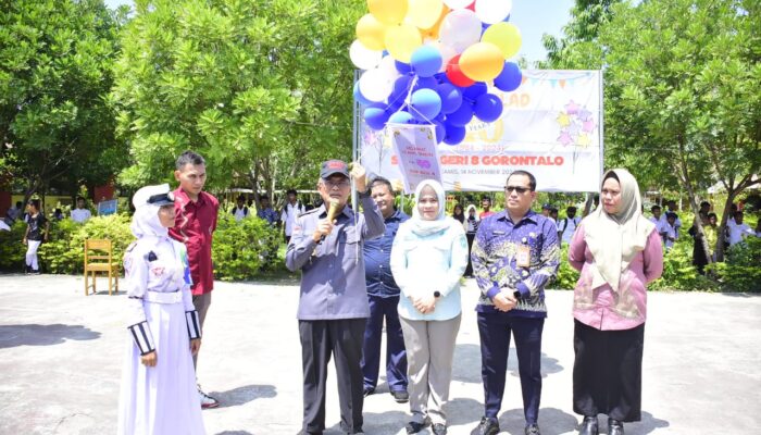 Ismail Bangga SMPN 8 Kota Gorontalo Deklarasi Anti Narkoba Hingga Perundungan