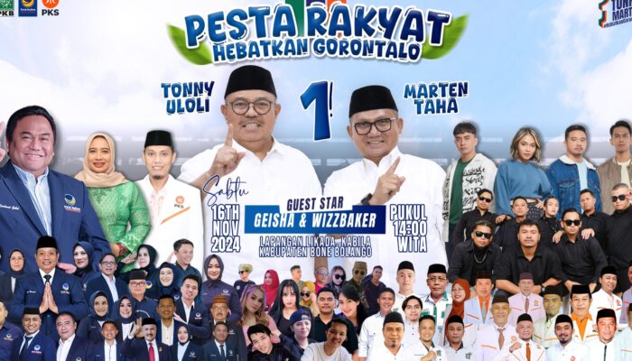 Tonny-Marten akan Gelar Pesta Rakyat, Hadirkan Wizz Baker dan Geisha