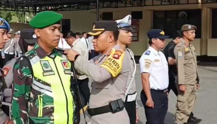 156 Personel Gabungan Siap Amankan Natal dan Tahun Baru di Kota Gorontalo