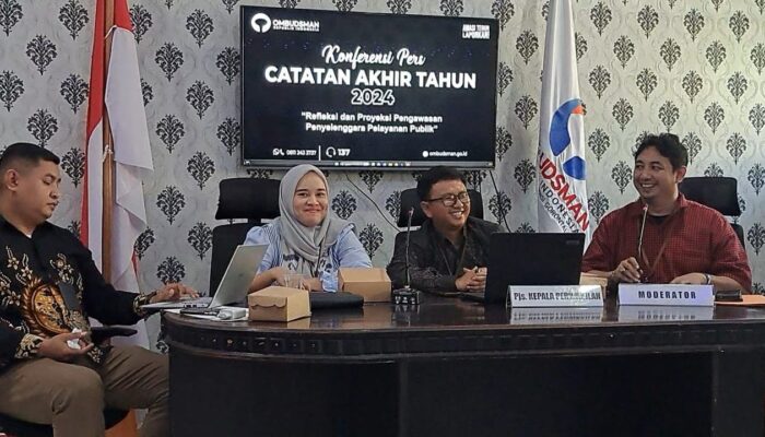 Ombudsman Gorontalo Catat 135 Laporan Masyarakat Masuk Selama 2024