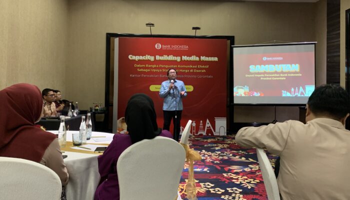 Kepala BI Gorontalo Tekankan Pentingnya Media Massa Kendalikan Inflasi