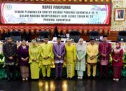 Rudy Salahuddin Hadiri Rapat Paripurna Peringatan HUT ke-24 Provinsi Gorontalo
