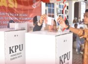 KPU Gorontalo Utara Gelar Simulasi Pemungutan dan Penghitungan Suara