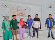 Penambang Lokal Salurkan Bantuan Sembako ke Warga Patilanggio