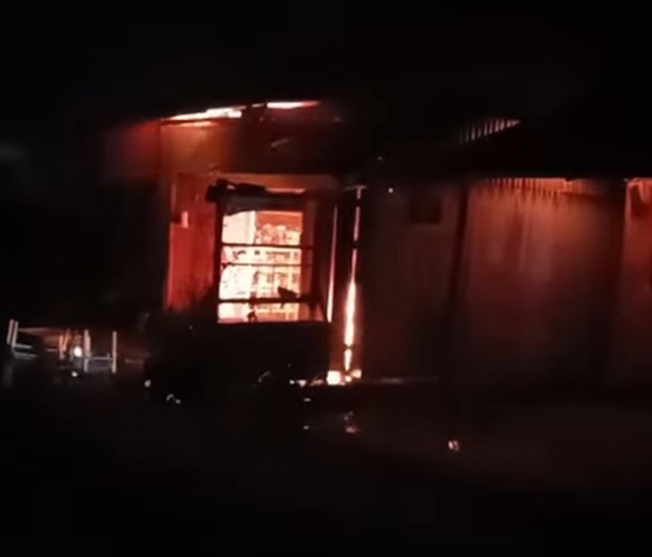 Kebakaran Warung Gorontalo