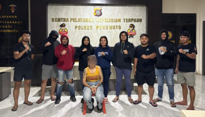 Sediakan Layanan Seks di Perumahan, Wanita Bertato Ditangkap Polda Gorontalo