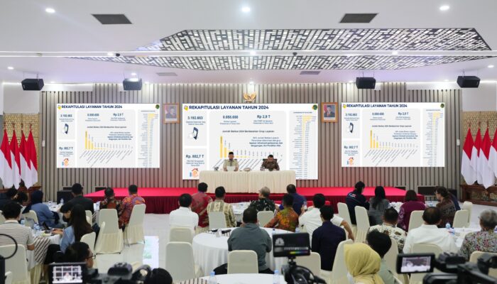 Kementerian ATR/BPN Catat Hasilkan Rp882,7 Triliun Melalui Hak Tanggungan 2024