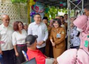 Wamen ATR/BPN Tinjau Program Cek Kesehatan Gratis di Jatimulya