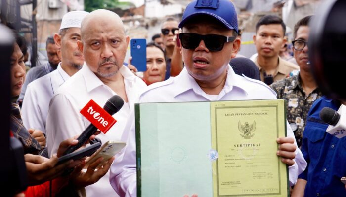 Menteri Nusron Upayakan Solusi bagi Warga Setia Mekar terkena Gusur