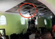 Terduga Pelaku Curanmor Sembunyi di Plafon Masjid, Diamuk Warga di Gorontalo