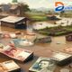 Uang Terseret Banjir